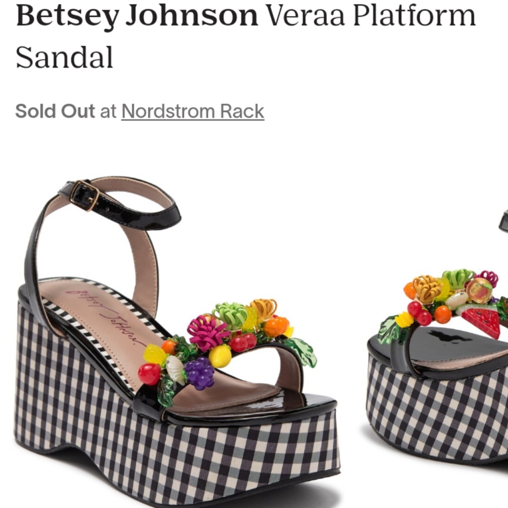 Betsey Johnson Veraa Sandals